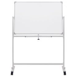 Tablica mobilna suchościeralna OFFICE PRODUCTS dwustronna magnetyczna 110x75cm biała