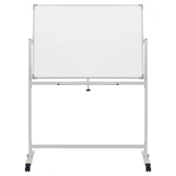 Tablica mobilna suchościeralna OFFICE PRODUCTS dwustronna magnetyczna 120x60cm biała