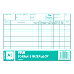 Druk MiP 373-3 RW pobranie materiałów A5 80 kartek-689576