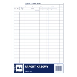 Druk MiP 410-1 Raport Kasowy A4 80 kartek-689606