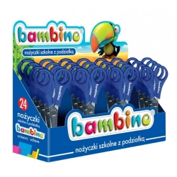 Nożyczki szkolne BAMBINO MINI ZOO op.24