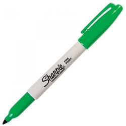 Marker SHARPIE permanentny - zielony-1772