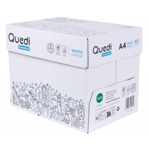 Papier xero A4 QUEDI ESSENTIAL klasa C 80g. - biały-291067