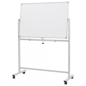 Tablica mobilna suchościeralna OFFICE PRODUCTS dwustronna magnetyczna 110x75cm biała-291288