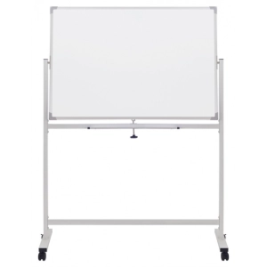 Tablica mobilna suchościeralna OFFICE PRODUCTS dwustronna magnetyczna 120x60cm biała