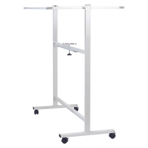 Tablica mobilna suchościeralna OFFICE PRODUCTS dwustronna magnetyczna 120x60cm biała-291316