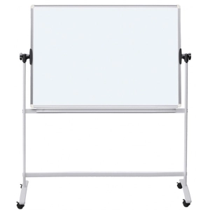 Tablica mobilna suchościeralna OFFICE PRODUCTS dwustronna magnetyczna regulacja kąta nachylenia 150x100cm