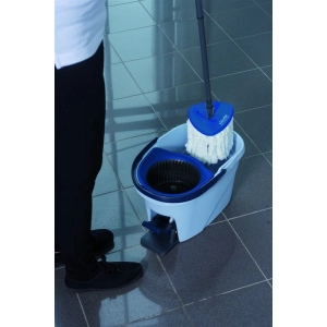 Zestaw VILEDA PROFESSIONAL UltraSpin Mini wiadro z wyciskarką i podstawą mopa niebieski-291483