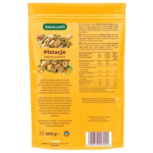 Orzechy BAKALLAND 200g. prażone pistacje-291584