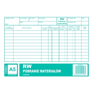 Druk MiP 373-3 RW pobranie materiałów A5 80 kartek-689576