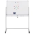 Tablica mobilna suchościeralna OFFICE PRODUCTS dwustronna magnetyczna 110x75cm biała-291293