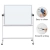 Tablica mobilna suchościeralna OFFICE PRODUCTS dwustronna magnetyczna regulacja kąta nachylenia 120x90cm-291299