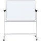 Tablica mobilna suchościeralna OFFICE PRODUCTS dwustronna magnetyczna regulacja kąta nachylenia 200x100cm