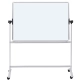 Tablica mobilna suchościeralna OFFICE PRODUCTS dwustronna magnetyczna regulacja kąta nachylenia 120x90cm