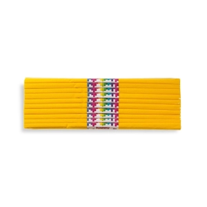 Bibuła krepina marszczona HAPPY COLOR - żółty 1 SZT.