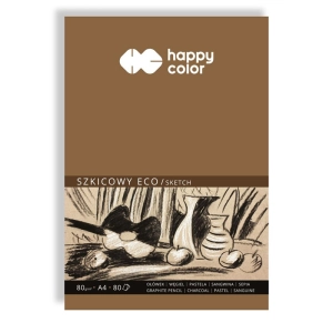 Blok rysunkowy HAPPY COLOR ECO A4 A4 80k. 80g.-427609