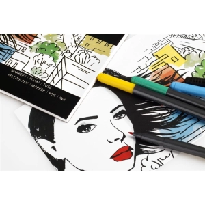 Blok do markerów HAPPY COLOR A3 25 arkuszy 100g.-292962