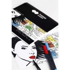 Blok do markerów HAPPY COLOR A3 25 arkuszy 100g.-292963