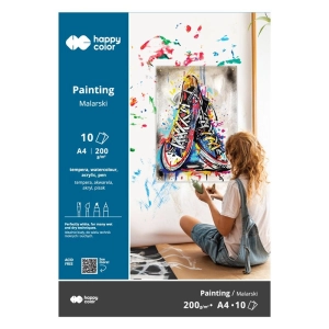 Blok malarski HAPPY COLOR A3 10k. 200g. HA 3720 2030 Młody Artysta