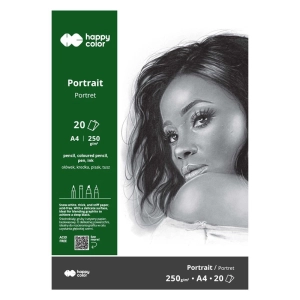 Blok portret HAPPY COLOR A3 250g. 20 arkuszy
