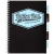 Kołonotatnik PUKKA PAD Project Book A4 100k 80g kratka Black & Blue Sky czarny