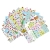 Blok kreatywny zeszyt papierów HAPPY COLOR z motywami - Garden  A4, 15 ark. 80g