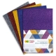 Piankowe arkusze pianka HAPPY COLOR A4 op.5 - brokatowy Kosmos