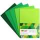 Piankowe arkusze pianka HAPPY COLOR A4 op.5 - mix green