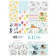 Blok kreatywny zeszyt papierów HAPPY COLOR z motywami - Kids  A4 15 ark. 80g, 30 motyw