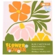 Blok kreatywny zeszyt papierów HAPPY COLOR z motywami - Bloom, 15,2x15,2cm, 24 ark, 180g/120g