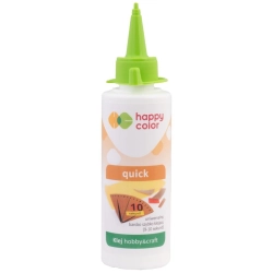 Klej HAPPY COLOR magiczny Quick w butelce 100g. - szybkoschnący