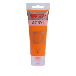 Farba akrylowa HAPPY COLOR 75ml. tuba - pomarańcz 4-543151