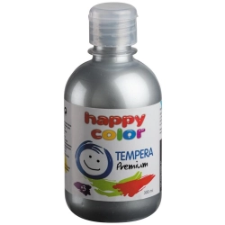 Farba HAPPY COLOR Tempera 0,3l. - srebrna