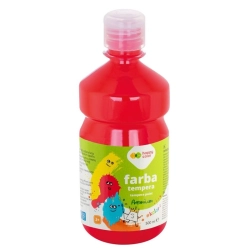 Farba HAPPY COLOR Tempera  0,5l. czerwony -323747