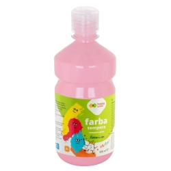 Farba HAPPY COLOR Tempera  0,5l. różowy -323751