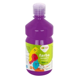 Farba HAPPY COLOR Tempera  0,5l. śliwkowy -323845