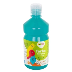 Farba HAPPY COLOR Tempera  0,5l. turkusowy -323765