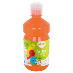 Farba HAPPY COLOR Tempera  1l. pomarańczowy -323811