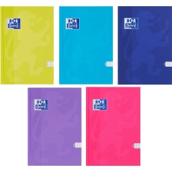 Zeszyt brulion OXFORD A5 96 kartek 90g. Soft Touch - kratka