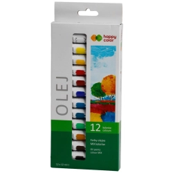 Farba olejna HAPPY COLOR 12ml. op.12 kolorów