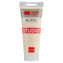 Farba akrylowa HAPPY COLOR Studio 200ml. - ivory