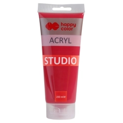 Farba akrylowa HAPPY COLOR Studio 200ml. - magenta