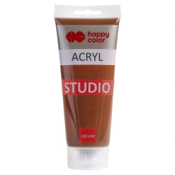 Farba akrylowa HAPPY COLOR Studio 200ml. - umbra