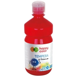 Farba HAPPY COLOR Tempera 1l. - czerwony ciemny