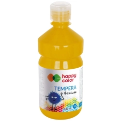 Farba HAPPY COLOR Tempera 1l. - żółty ciemny