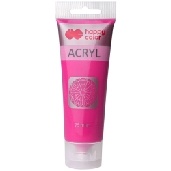 Farba akrylowa HAPPY COLOR 75ml. tuba - viva magenta