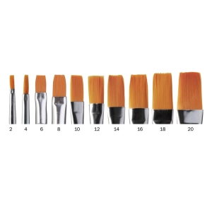 Pędzel HAPPY COLOR hobby syntetyczny płaski nr.14-293211