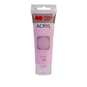 Farba akrylowa HAPPY COLOR 75ml. tuba - różowy pudrowy 205-543152