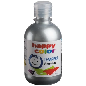 Farba HAPPY COLOR Tempera 0,3l. - srebrna