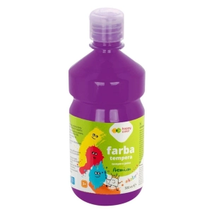 Farba HAPPY COLOR Tempera  0,5l. śliwkowy -323845
